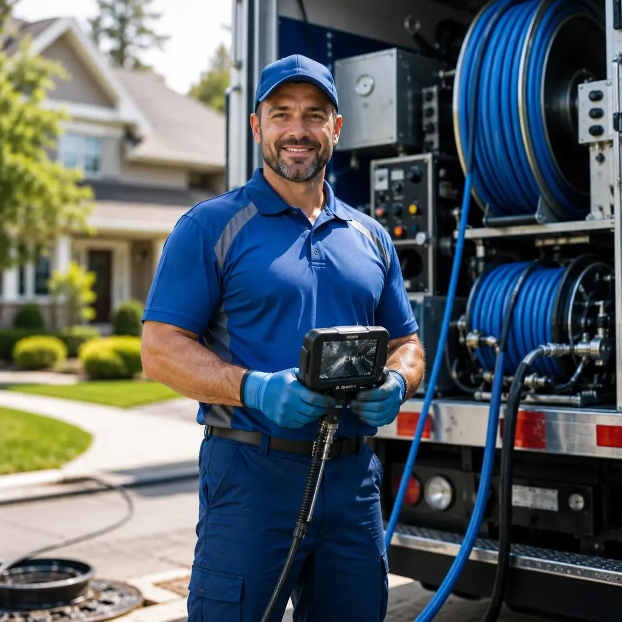 Local outdoor drain cleaning specialists in Hortense, GA